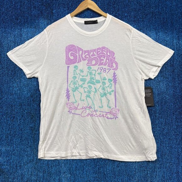 Grateful Dead “Live in Concert 1987” Rock Band T-Shirt Size XL - Picture 1 of 4